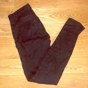 J Brand black skinny jeans